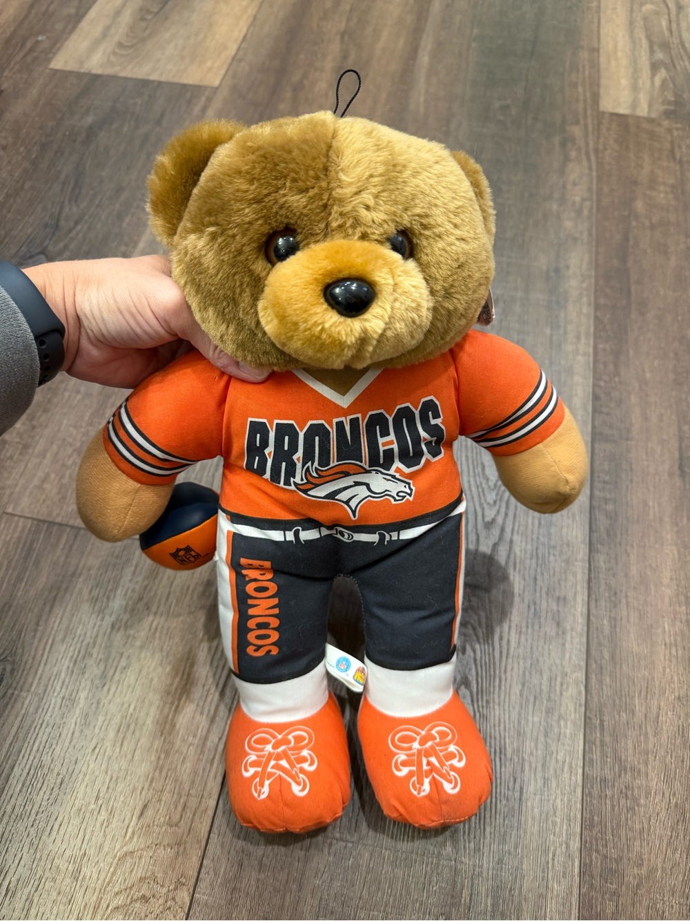 Vintage 1999 Denver Broncos NFL teddy bear good stuff